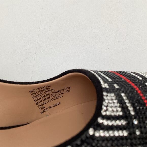 INC Women's Zitah Plaid Rhinestone Stiletto Pumps Size 7.5 Multicolor - Picture 5 of 9